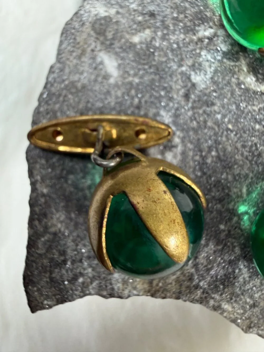 Antique victorian green